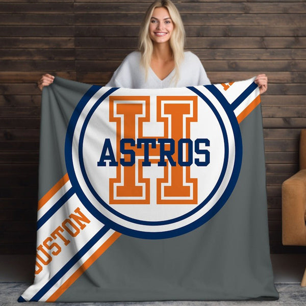 Houston Baseball Blanket Astros Gift