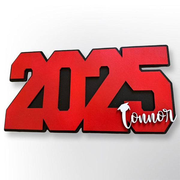 Class of 2025 Graduation Sign Personalized Gift for senior party decor