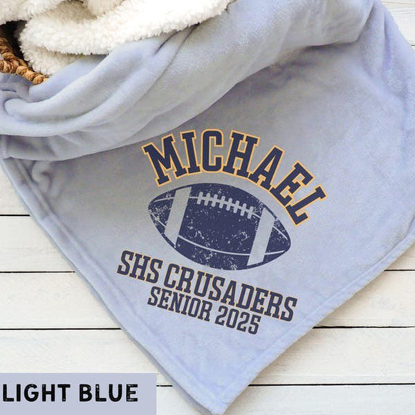 Personalized Sports Blanket, Custom Sports  Gift