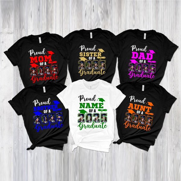 Proud Family T Shirts,Graduate 2025 Shirt,Group 2025 Grad Tees