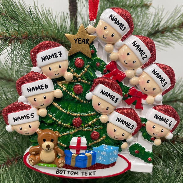 Creative Happy Family Mix Christmas Decoration Home Ornaments