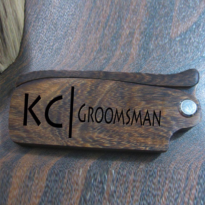 Custom Engraved Beard Comb,Groomsmen Gift Idea, Anniversary or Birthday, Mens Gift