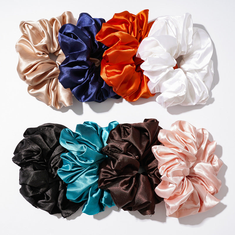 Bridesmaid Scrunchie Hair Tie Proposal | Soft Satin Scrunchie | Elastic Hair Tie