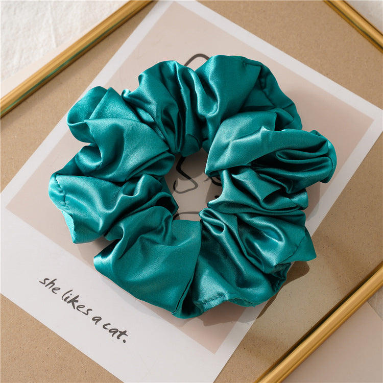 Bridesmaid Scrunchie Hair Tie Proposal | Soft Satin Scrunchie | Elastic Hair Tie