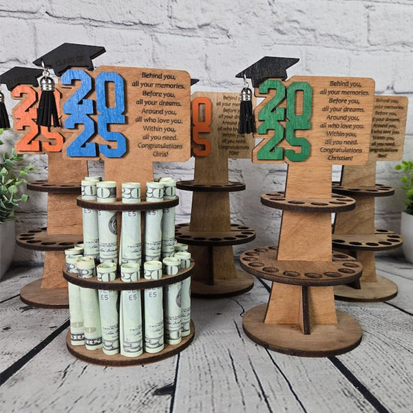 2025 Graduation Gift Money Holder, Tiered Graduation Money Cake