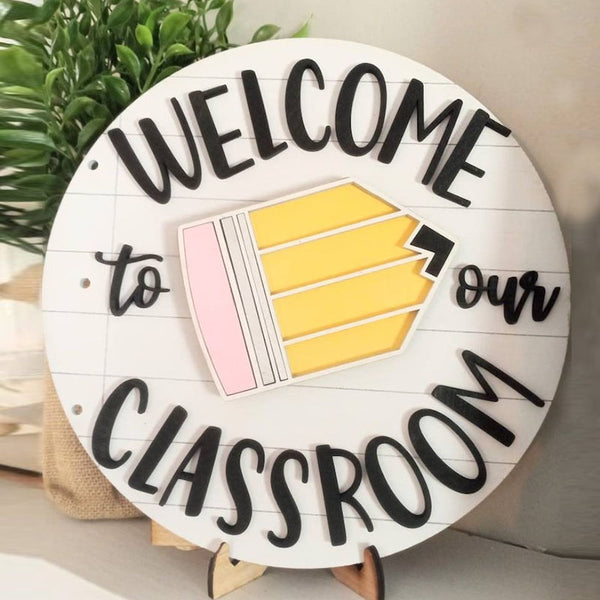 Welcome to our classroom teacher gifts teacher sign