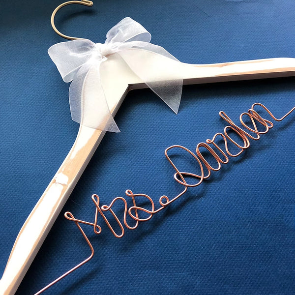 Bride Hanger for Wedding Dress Photos