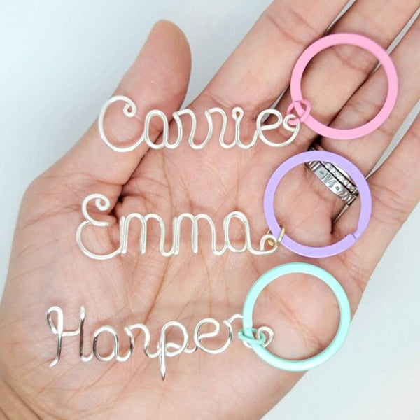 Custom Name Keychain, custom name keychain, Name keychain, Purse charm, Keychain, custom keychain