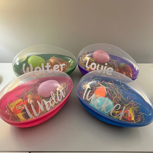 Personalized Jumbo Easter Eggs, Large Easter Egg