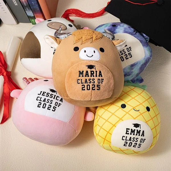 Personalized Cute Graduation Stuffed Plush Animal Toy