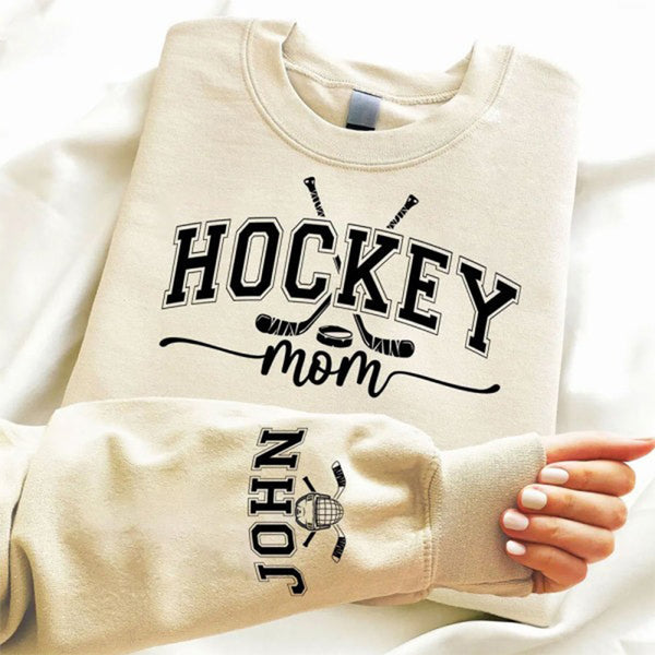 Personalized Hockey Sweatshirt With Name and Number