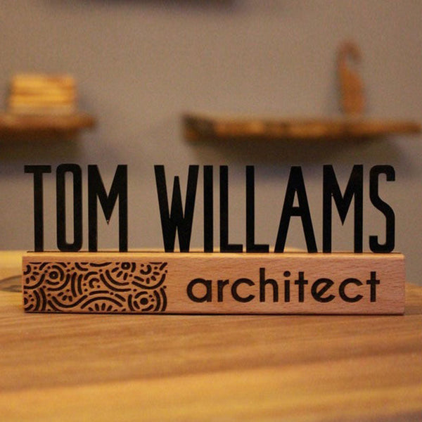 Desk Name Plate, Name plate for desk, Custom Design Desk Name Plate