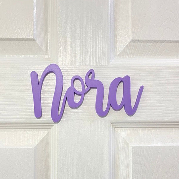 Personalized Door Sign  Name Sign Decor Nursery Name Sign