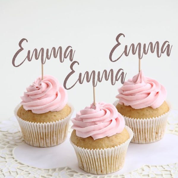 Custom cupcake toppers, cupcake toppers