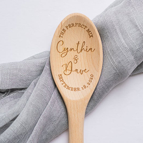 Personalized Name Wood Mixing Spoon