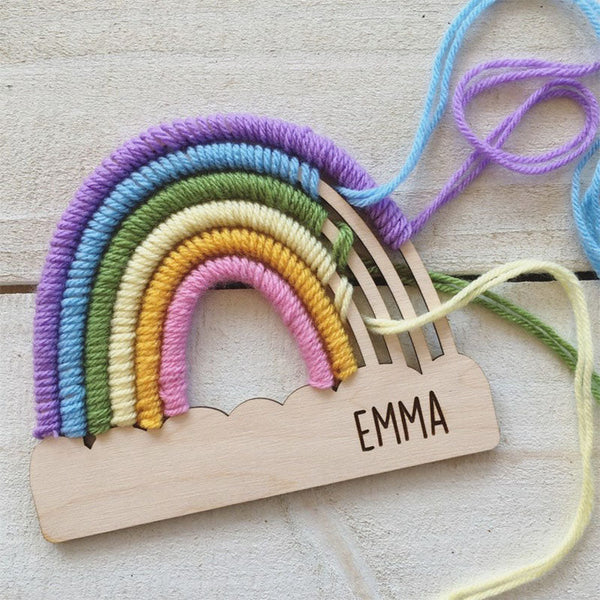 Personalized Rainbow Craft Kit