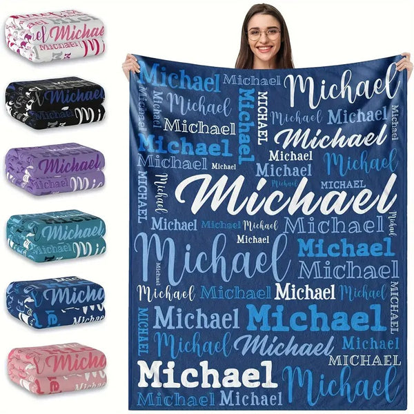 Personalized & Customizable Name Blanket