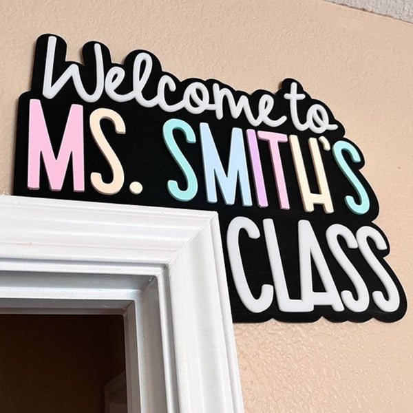 Home Decor Signs Custom Teacher Appreciation Gift