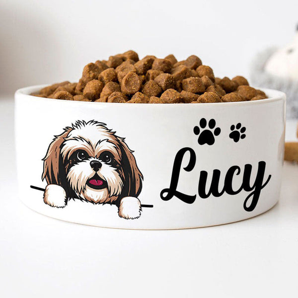 Personalized Custom Dog Bowls, Gift for Dog Lovers