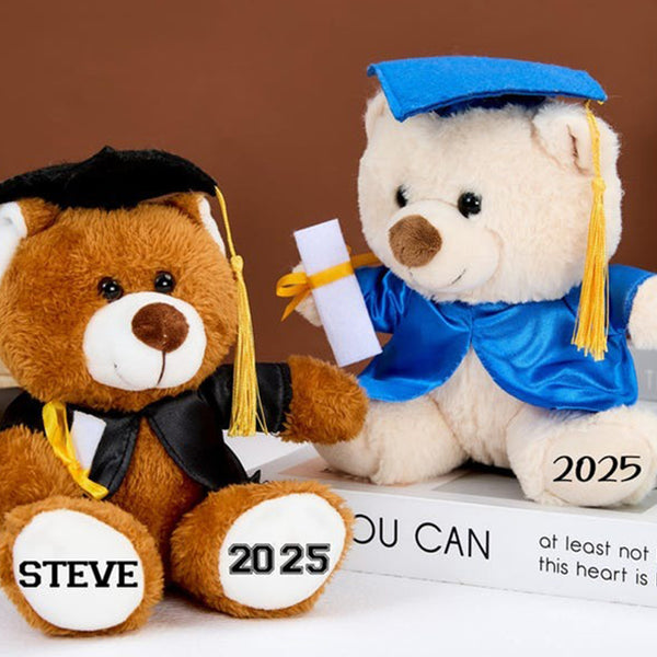 Personalized Graduation Bear 2025 Custom Grad Teddy Graduation Gift