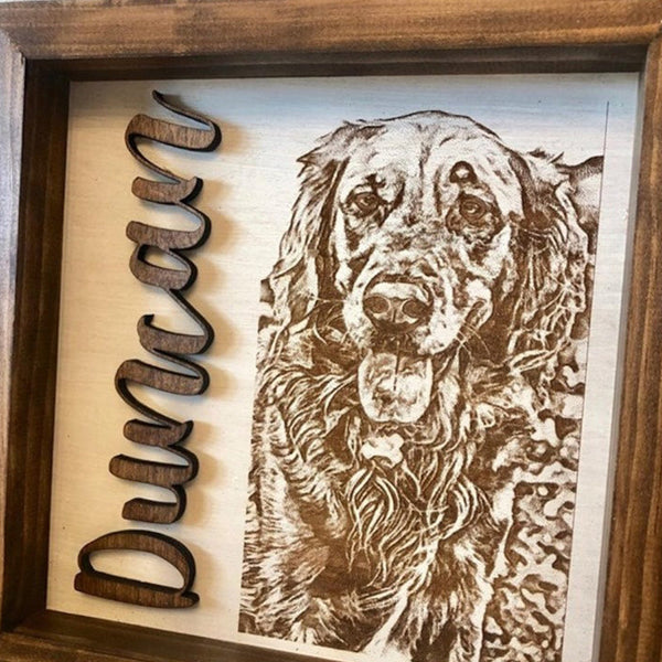 Pet Memorial Portrait, Dog Mom Gift