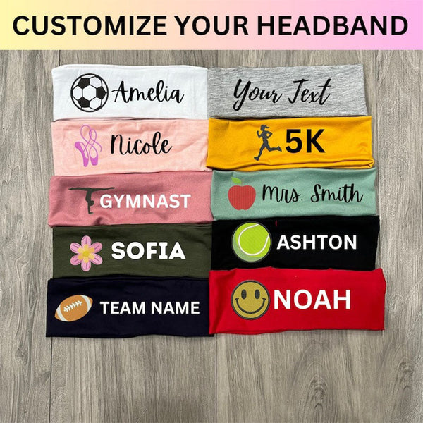 Custom Headbands, Sports Headbands, Nurse Headbands