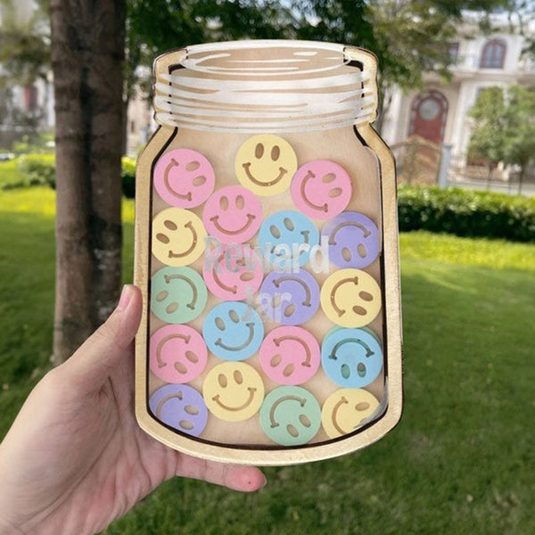 Personalized Reward Jar for Kids, School and Teacher Classroom Supplies