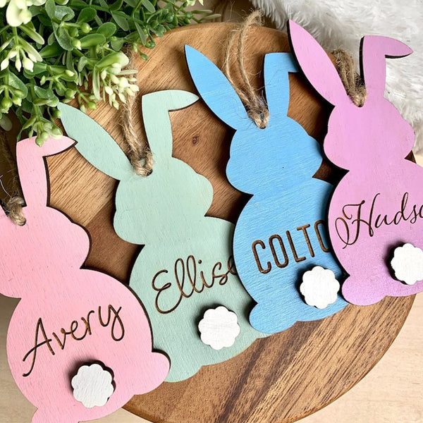 Easter Basket Tag, Custom Easter Tag, Easter Gift Tag, Easter Tag Kids Personalized, Baby First Easter Gift