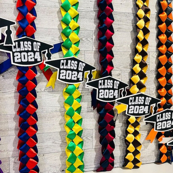 Graduation Lei  Custom All colors Class of 2025 Graduation class