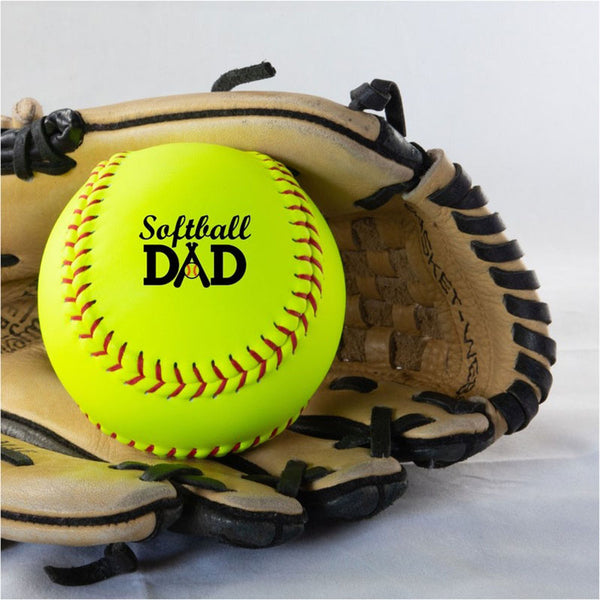 Softball Dad Gift, Fathers Day Gift, Fathers Day Softball, Custom Print Softball