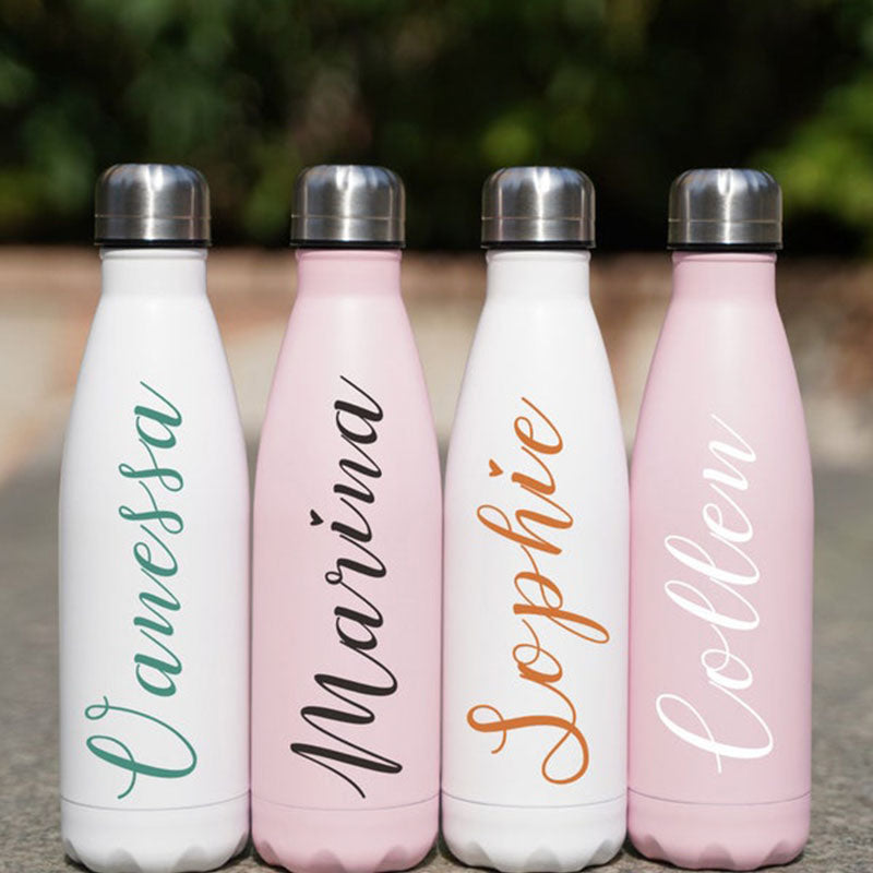 Bridesmaid Gift, Personalized Water Bottle, Bridesmaid Water Bottle, Bridesmaid Gift Ideas-500ml