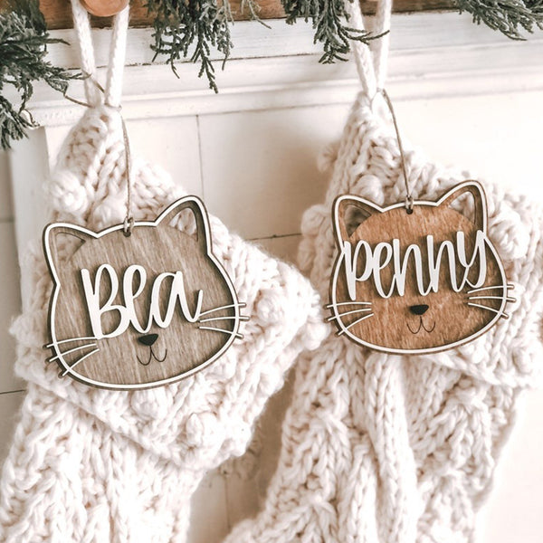 Personalized Cat Ornament | Custom Cat Ornament