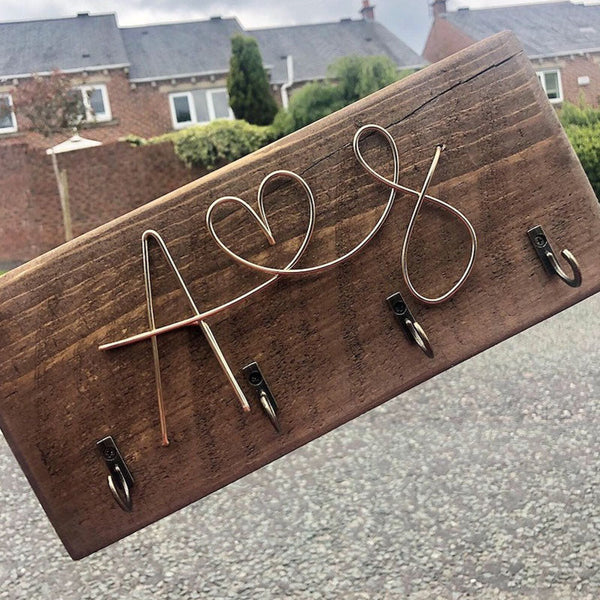 Personalised Key Hook  New Home Gifts  Key Hooks