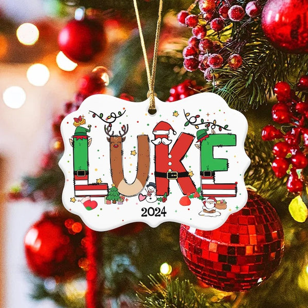 Personalized Christmas Ornaments for Kids