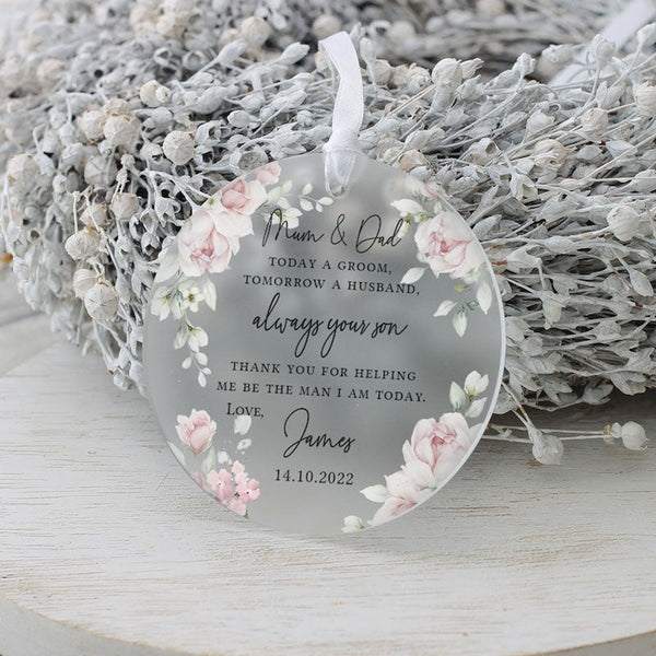 Bride And Groom Gifts For Mom And Dad