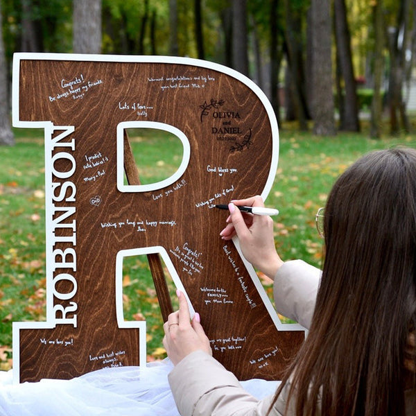 Personalized Wedding Guestbook Alternatives, Signs