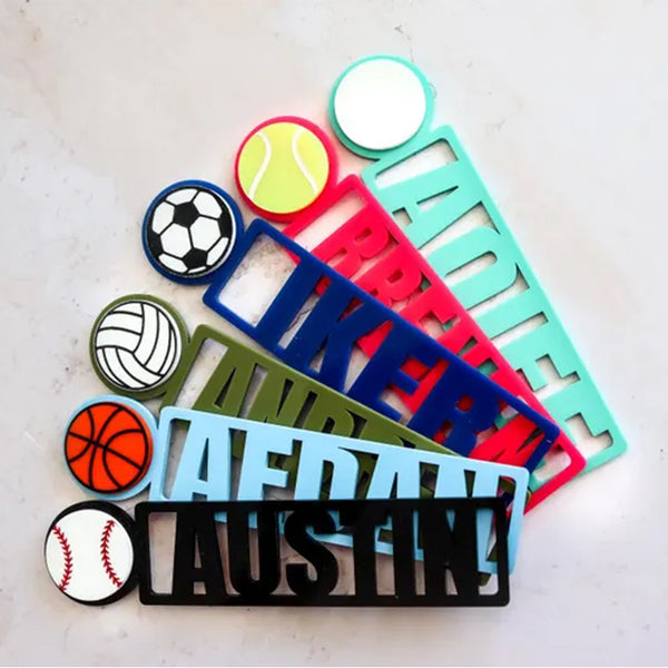 Bookmark for kids | Kids Personalized Bookmarks | Kids Sports | Kids Reading Gift