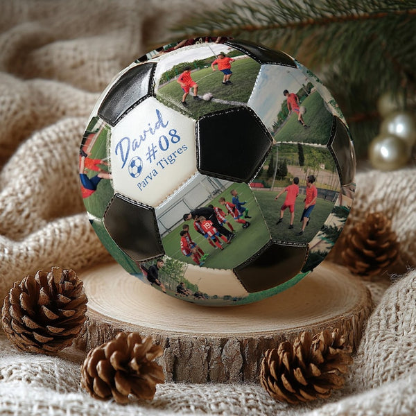 Personalized Custom Soccer Ball, Custom photo Footballs, Soccer coach Gift