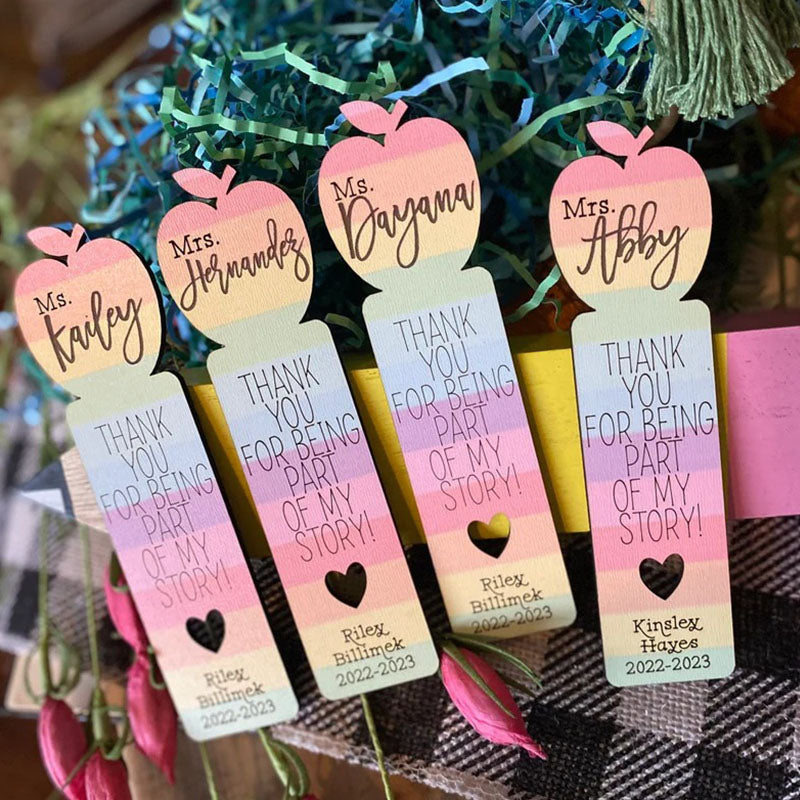 Teacher Bookmark, Teacher Appreciation Gift