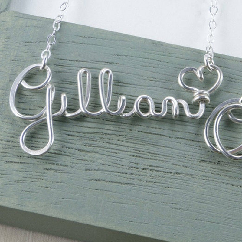 Name Necklace, Valentines Necklace, Custom Necklace, Personalized Name Necklace