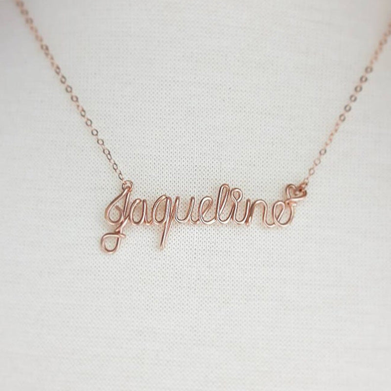 Name Necklace, Valentines Necklace, Custom Necklace, Personalized Name Necklace