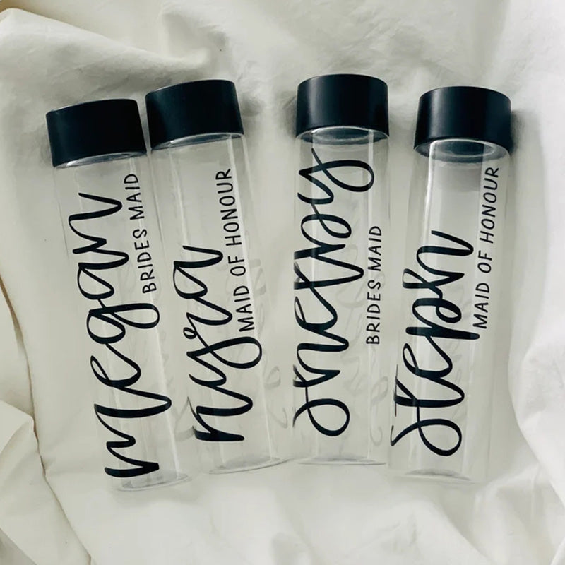 Personalized Bridesmaid Gift, Reusable bottle, Bridesmaid Bottle, Bridesmaid gift, Bridal Party