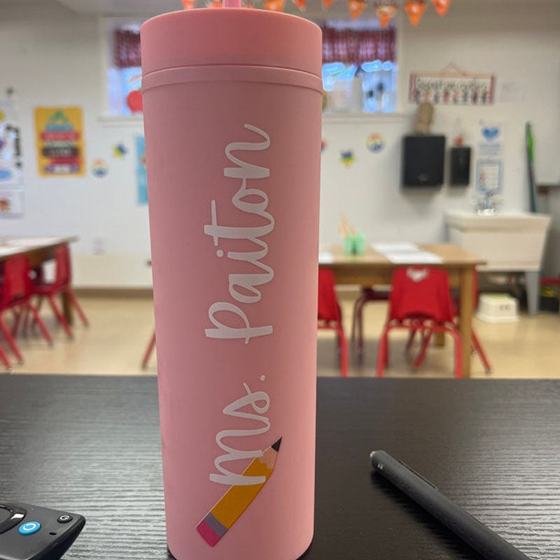 Personalized cup, kindergarten teacher thank you, teacher year-end gift, student teacher gift