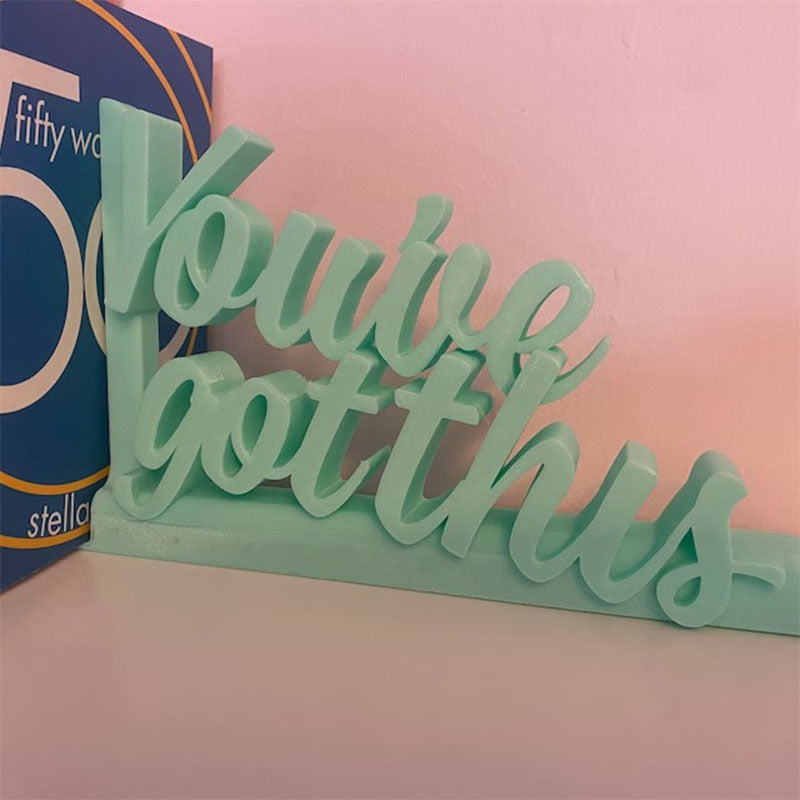 Decorative Lightweight Bookends - Personalised -  (Names/Places)