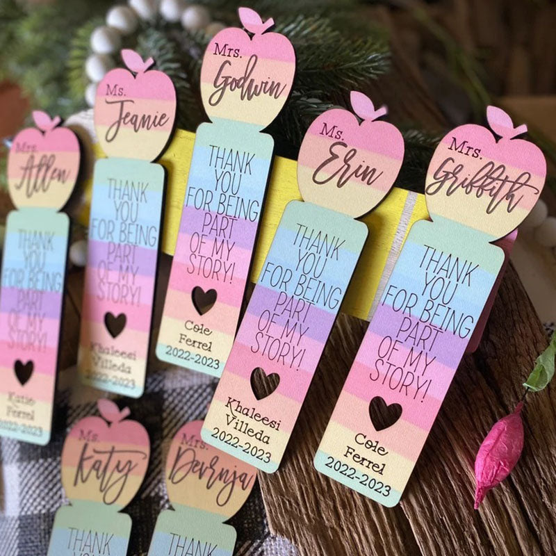 Teacher Bookmark, Teacher Appreciation Gift