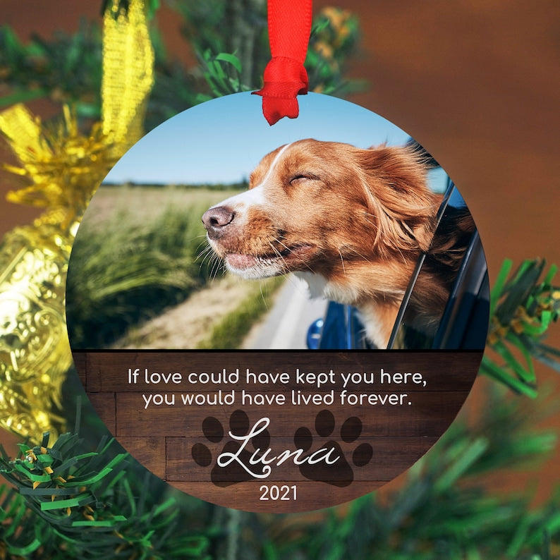 Personalized Pet Photo Sympathy Gift-Dog Memorial Photo