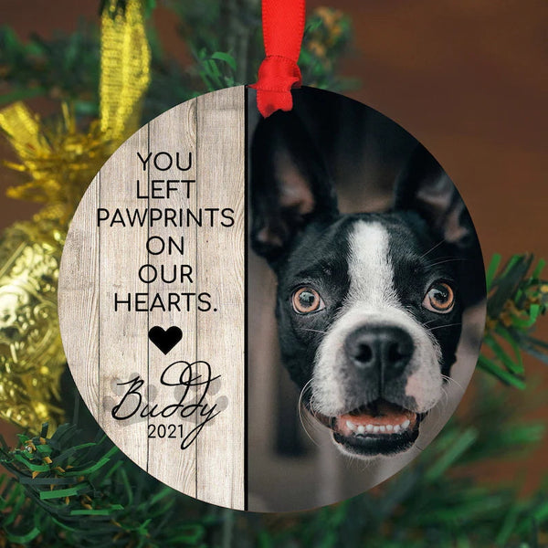 Personalized Pet Sympathy Gift -Dog Memorial Photo