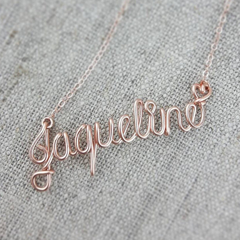 Name Necklace, Valentines Necklace, Custom Necklace, Personalized Name Necklace