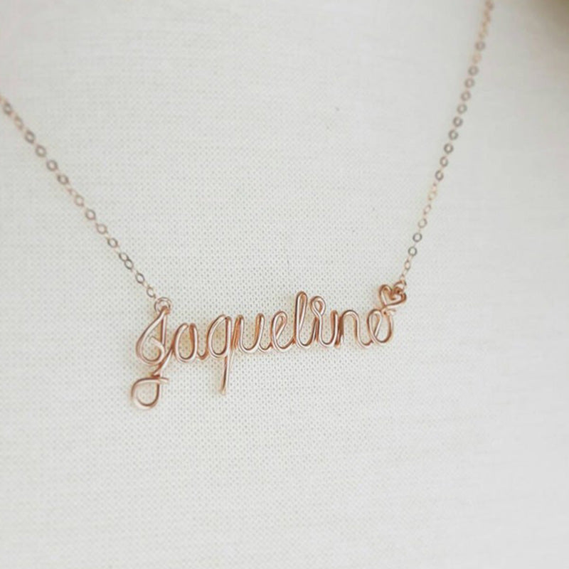 Name Necklace, Valentines Necklace, Custom Necklace, Personalized Name Necklace