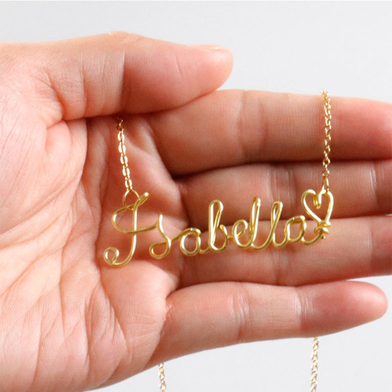 Name Necklace, Valentines Necklace, Custom Necklace, Personalized Name Necklace